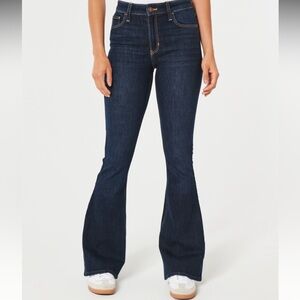 Hollister Dark Blue Flare Jeans